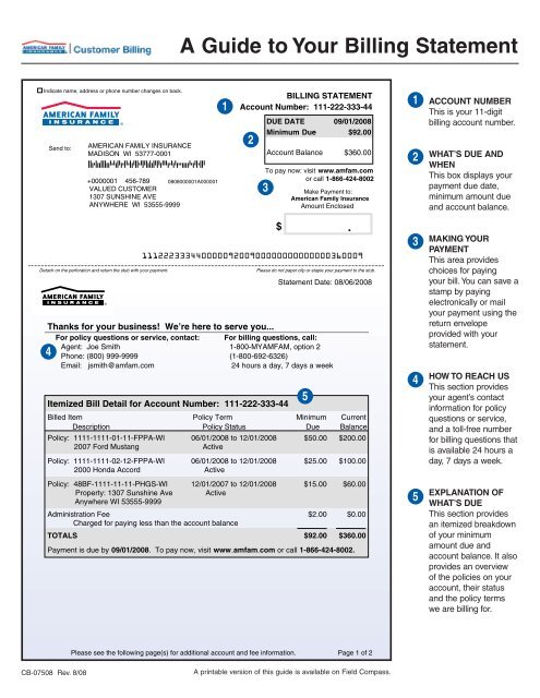 Discounted Family Insurance Recorded By Bill